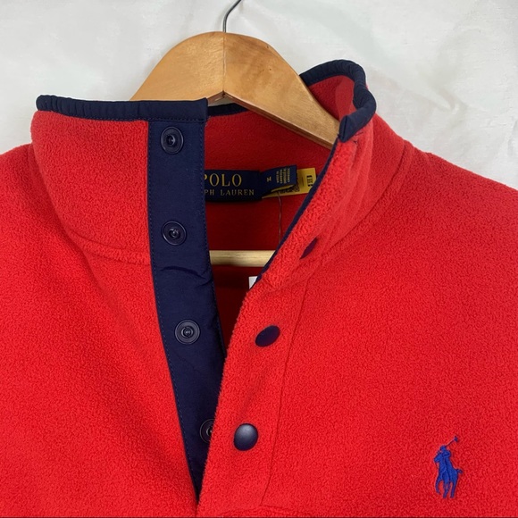 Polo Ralph Lauren Fleece Pullover, Sizes: Medium & XL - Picture 5 of 8